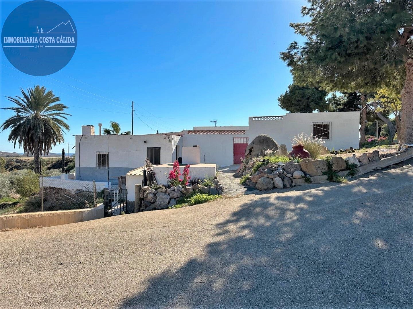 Vista exterior de Finca rústica en venda en Pulpí amb Jardí privat, Terrassa i Traster