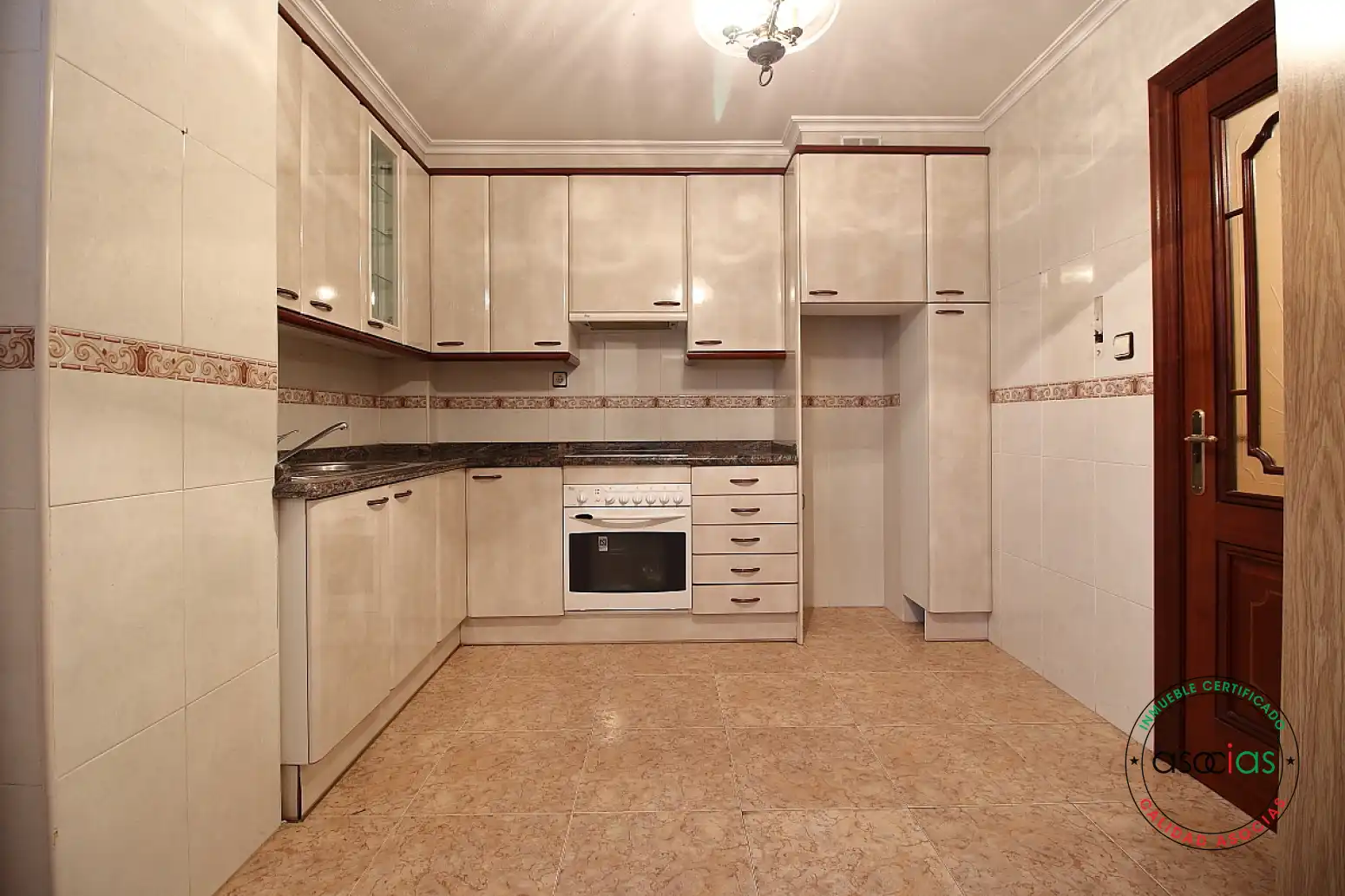 Kitchen of Flat for sale in Gijón   with Heating