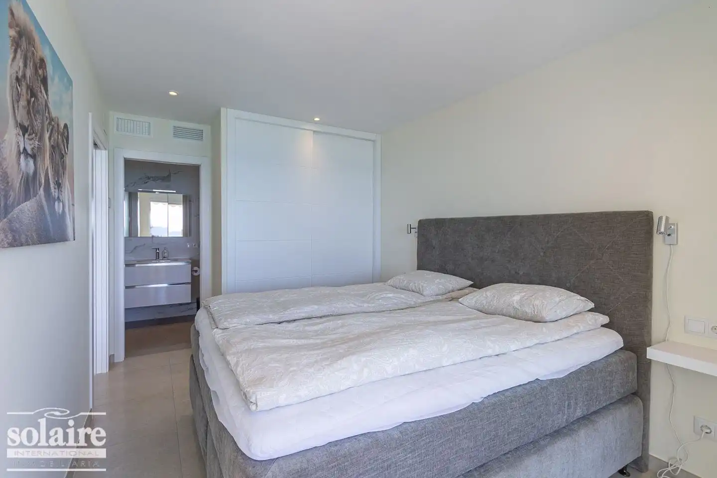 Dormitori de Apartament de lloguer en Altea amb Aire condicionat, Calefacció i Terrassa