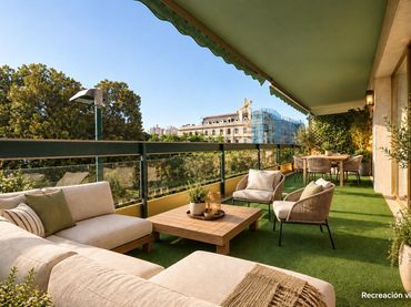 Appartamento con balcone in vendita a Paseo REDING