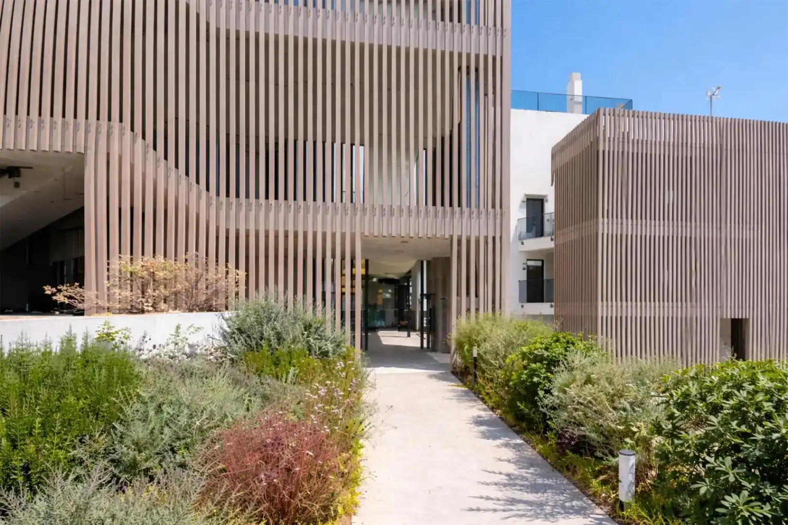 Vista exterior de Piso en venta en Santa Eulària des Riu con Aire acondicionado