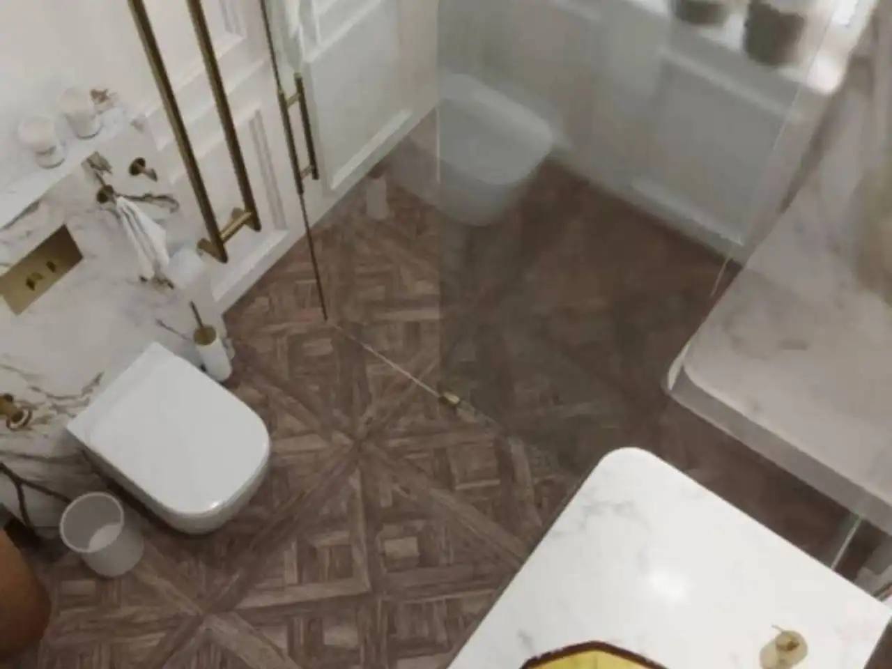Badezimmer von Wohnung zur Miete in Madrid mit Klimaanlage, Heizung und Terrasse