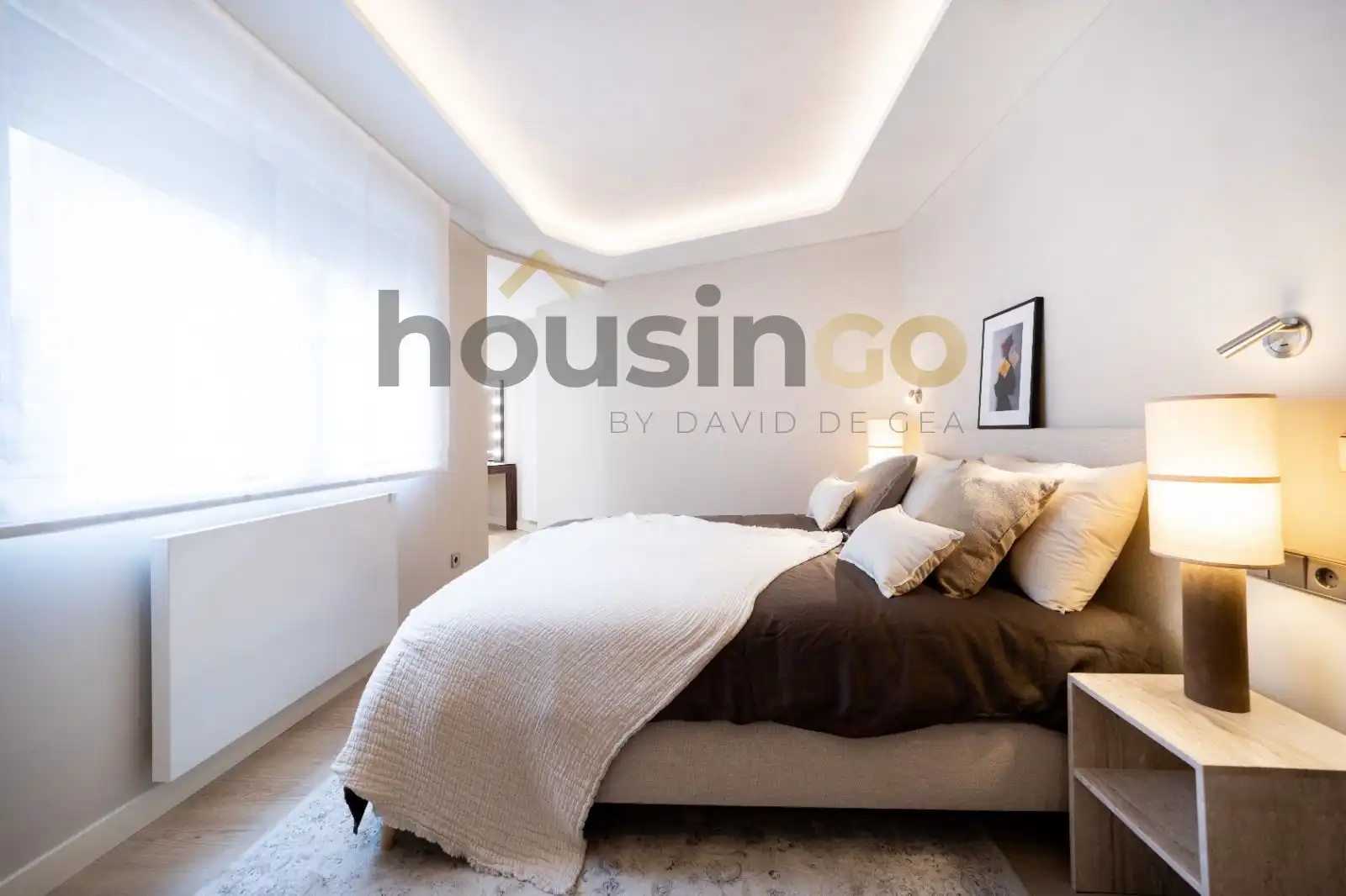 Schlafzimmer von Wohnung zum Verkauf in Madrid mit Klimaanlage, Heizung und Abstellraum