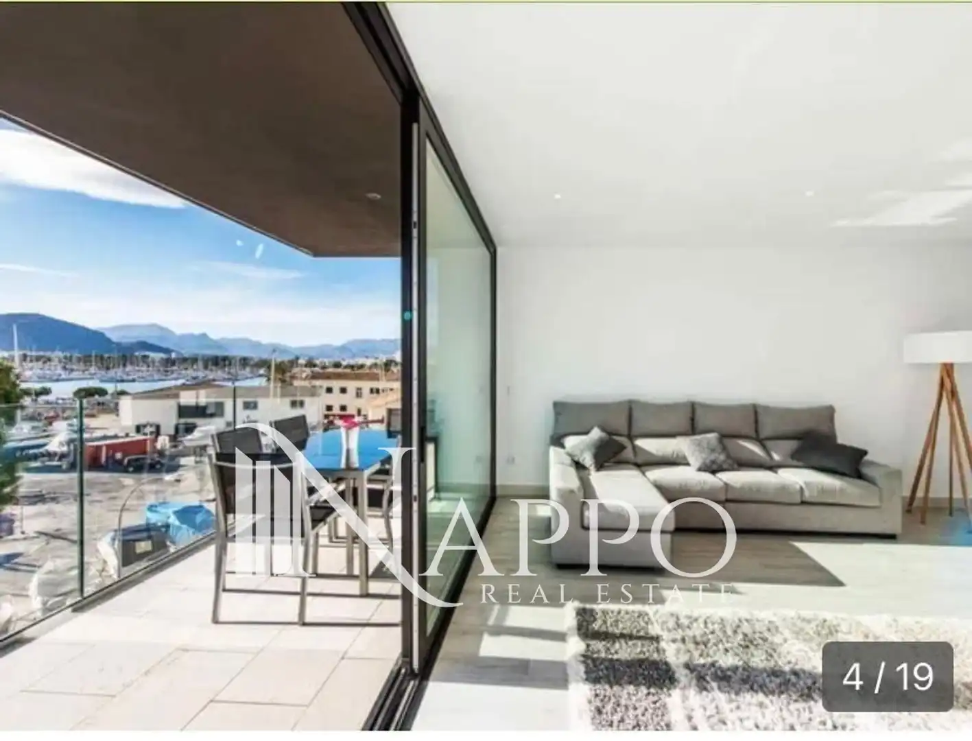 Terraza de Dúplex de alquiler en Alcúdia con Aire acondicionado, Calefacción y Terraza