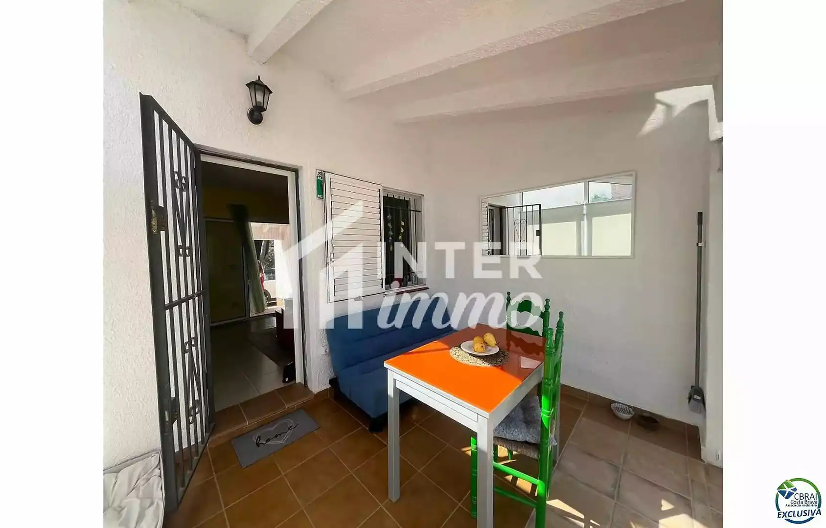 Exterior view of Houses for sale in Roses  with Terrace and Furnished