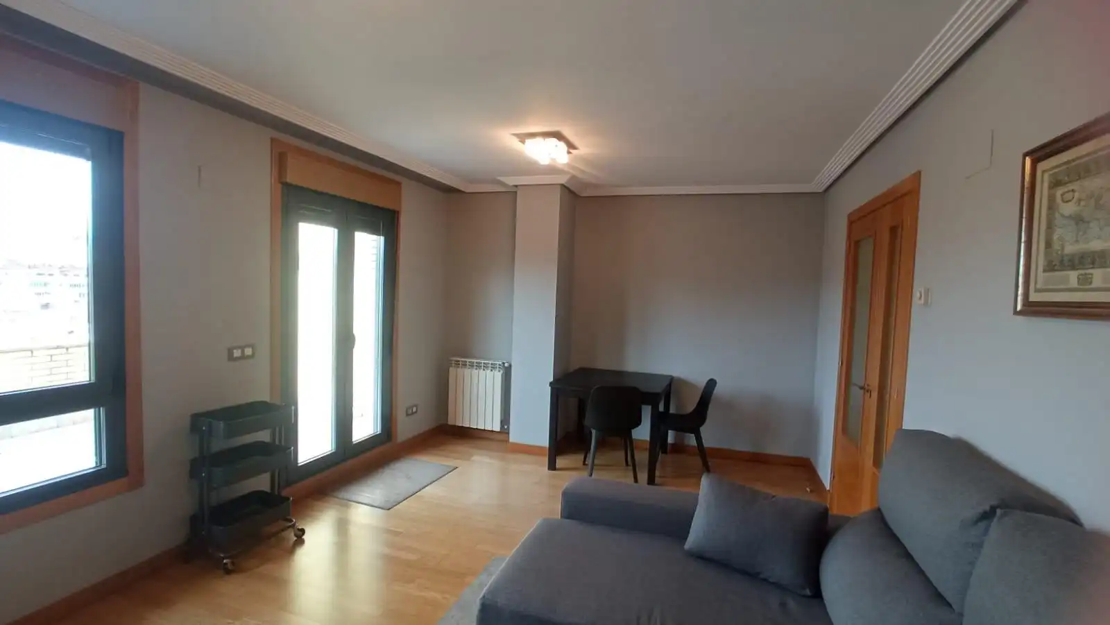 Sala de estar de Ático de alquiler en Oviedo  con Calefacción, Terraza y Trastero