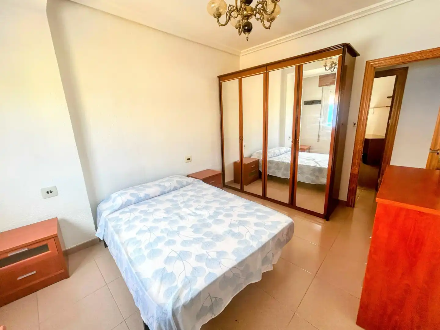 Bedroom of Flat for rent in Murcia  with Furnished and Balcony
