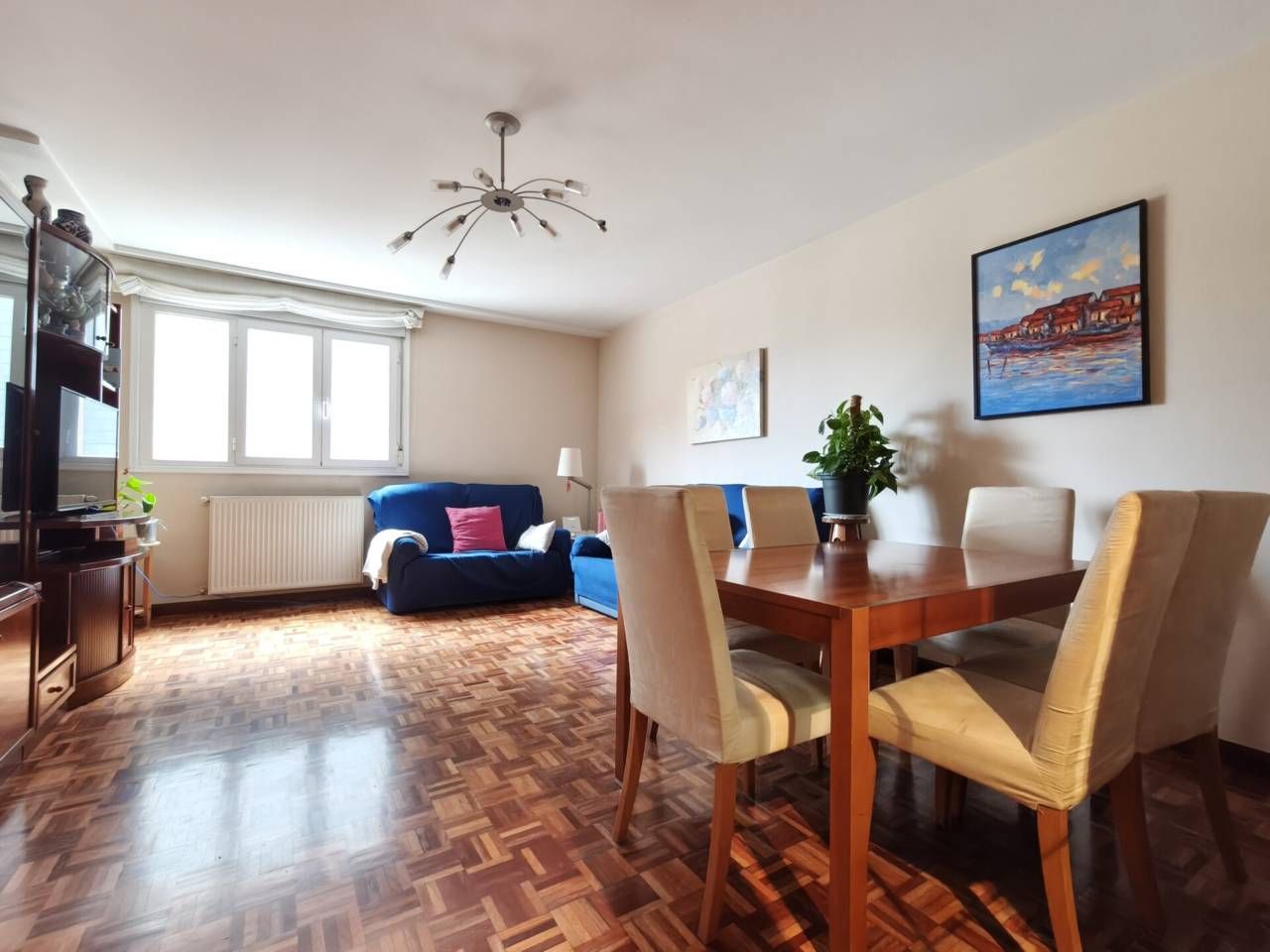 Living room of Flat for sale in Bilbao   with Heating, Storage room and Balcony