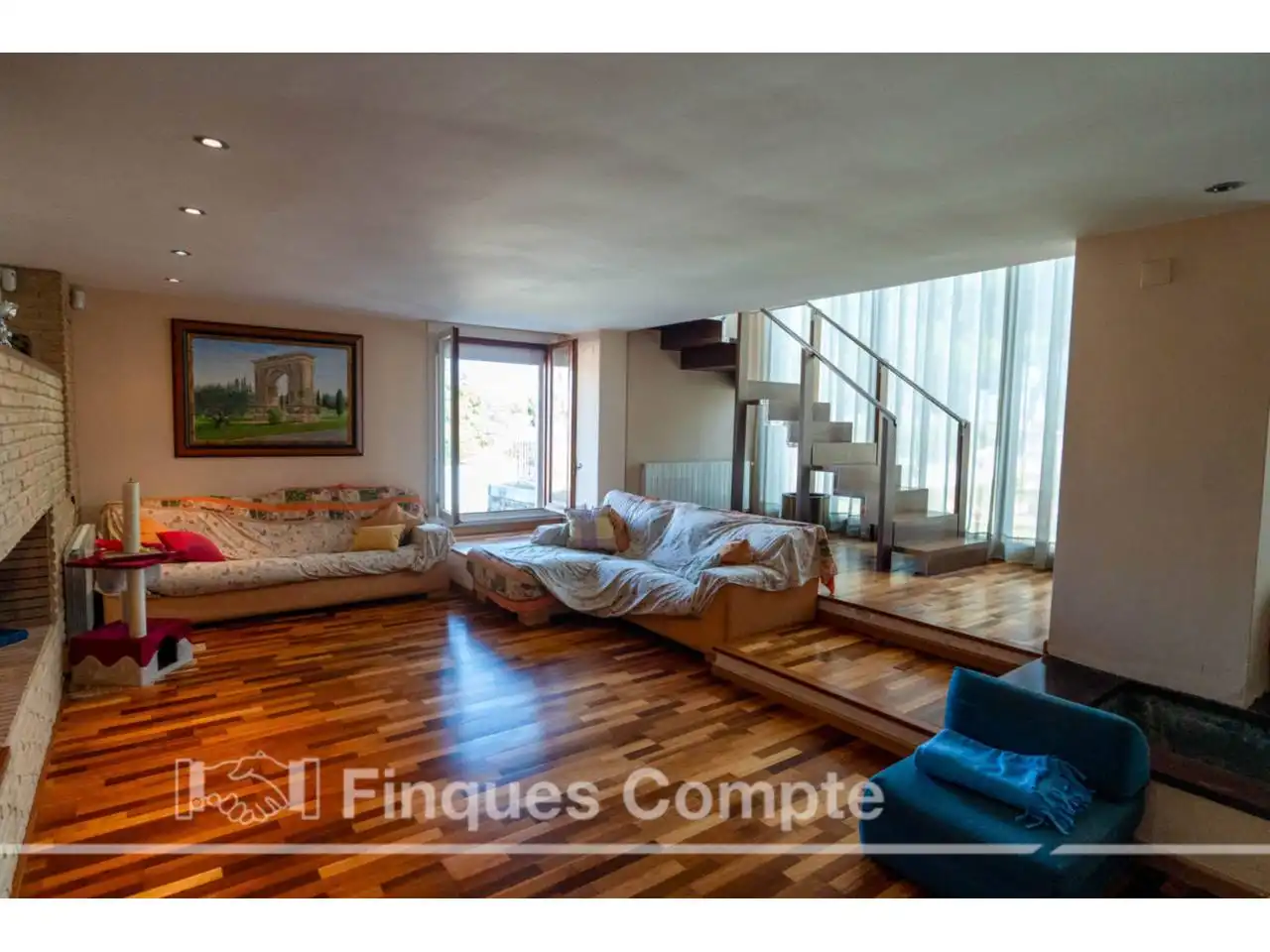 Sala de estar de Casa o chalet en venta en Roda de Berà con Aire acondicionado, Calefacción y Jardín privado
