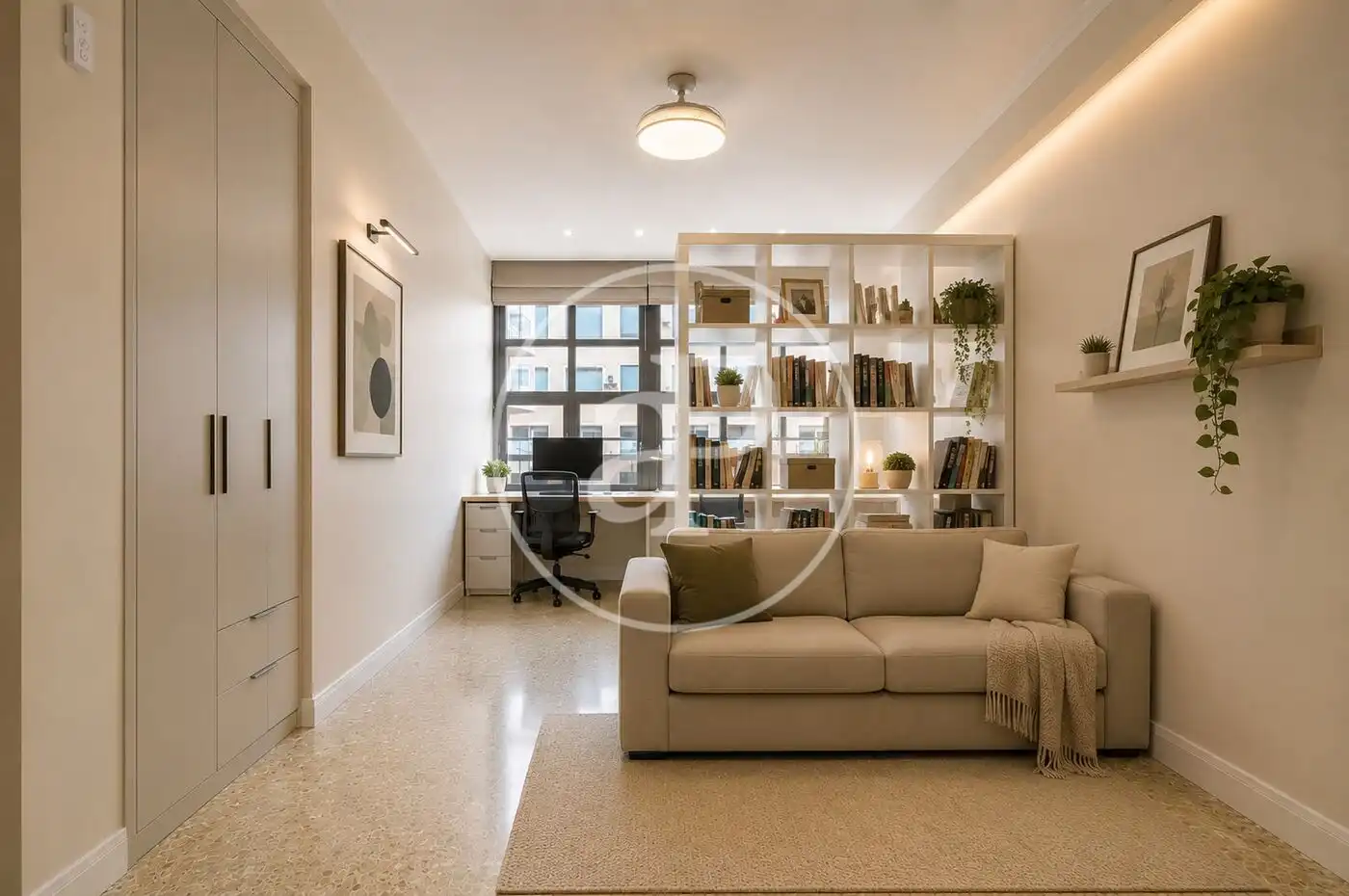 Living room of Flat for sale in Valencia  with Air Conditioner, Heating and Private garden