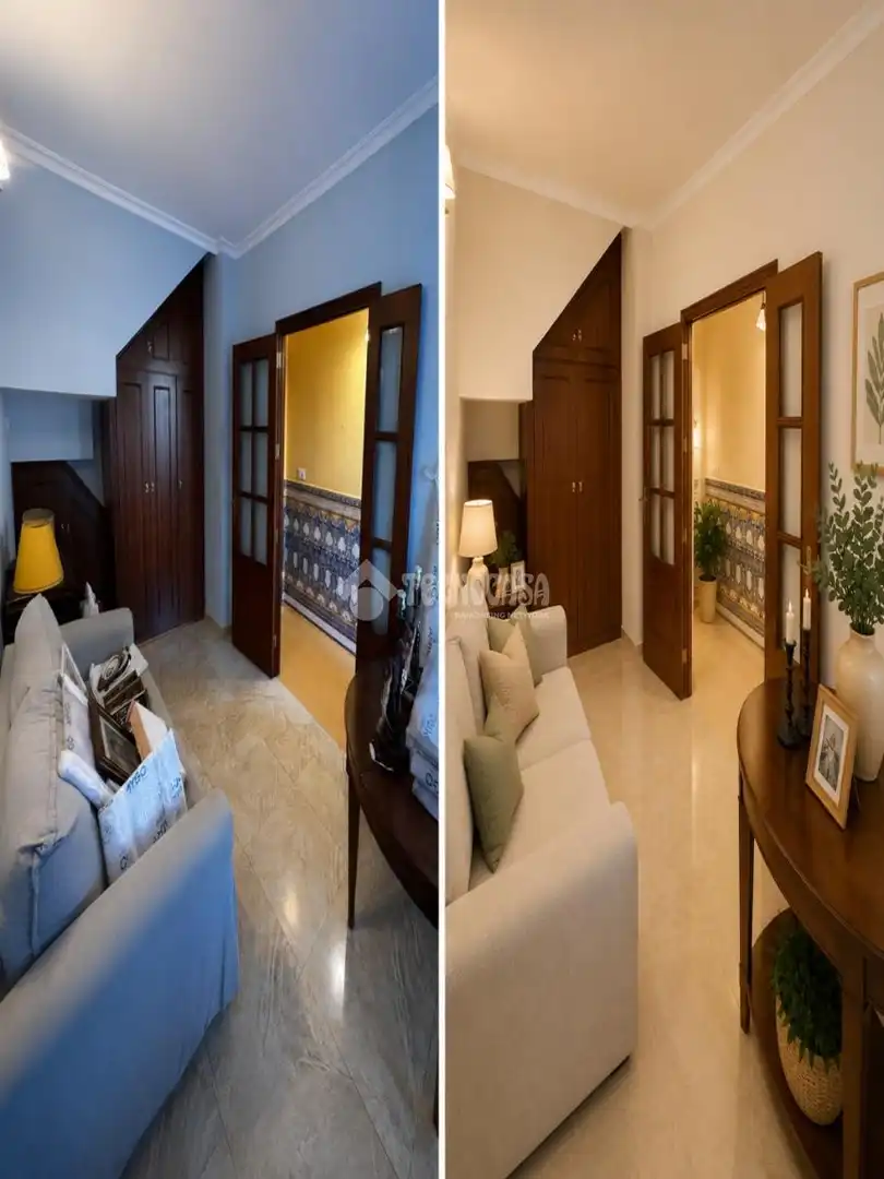 Habitación de Casa adosada en venta en La Rinconada con Aire acondicionado y Calefacción