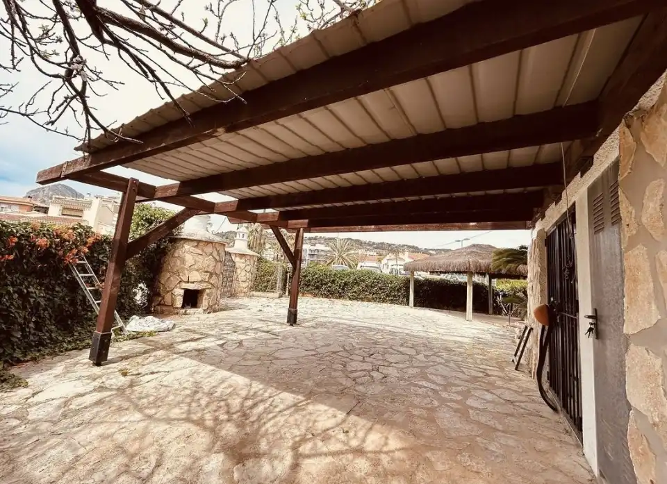 Terraza de Casa o chalet en venta en Jávea / Xàbia con Jardín privado, Terraza y Piscina