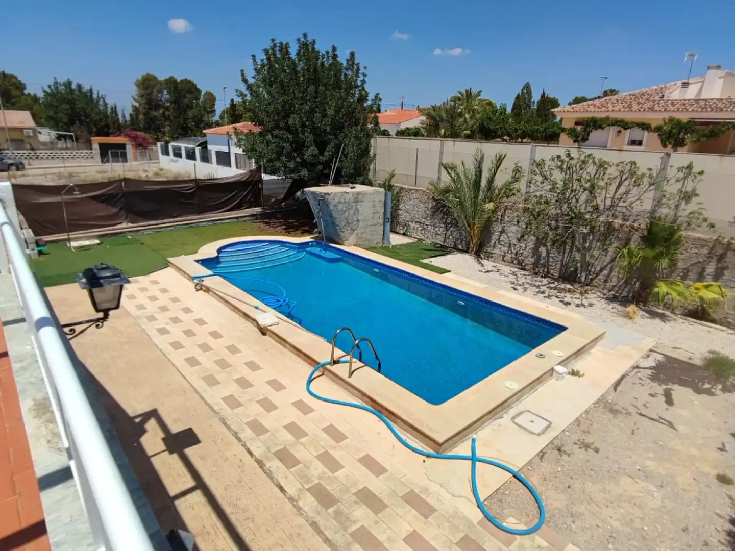 Piscina de Casa o xalet de lloguer en Molina de Segura amb Aire condicionat, Jardí privat i Terrassa