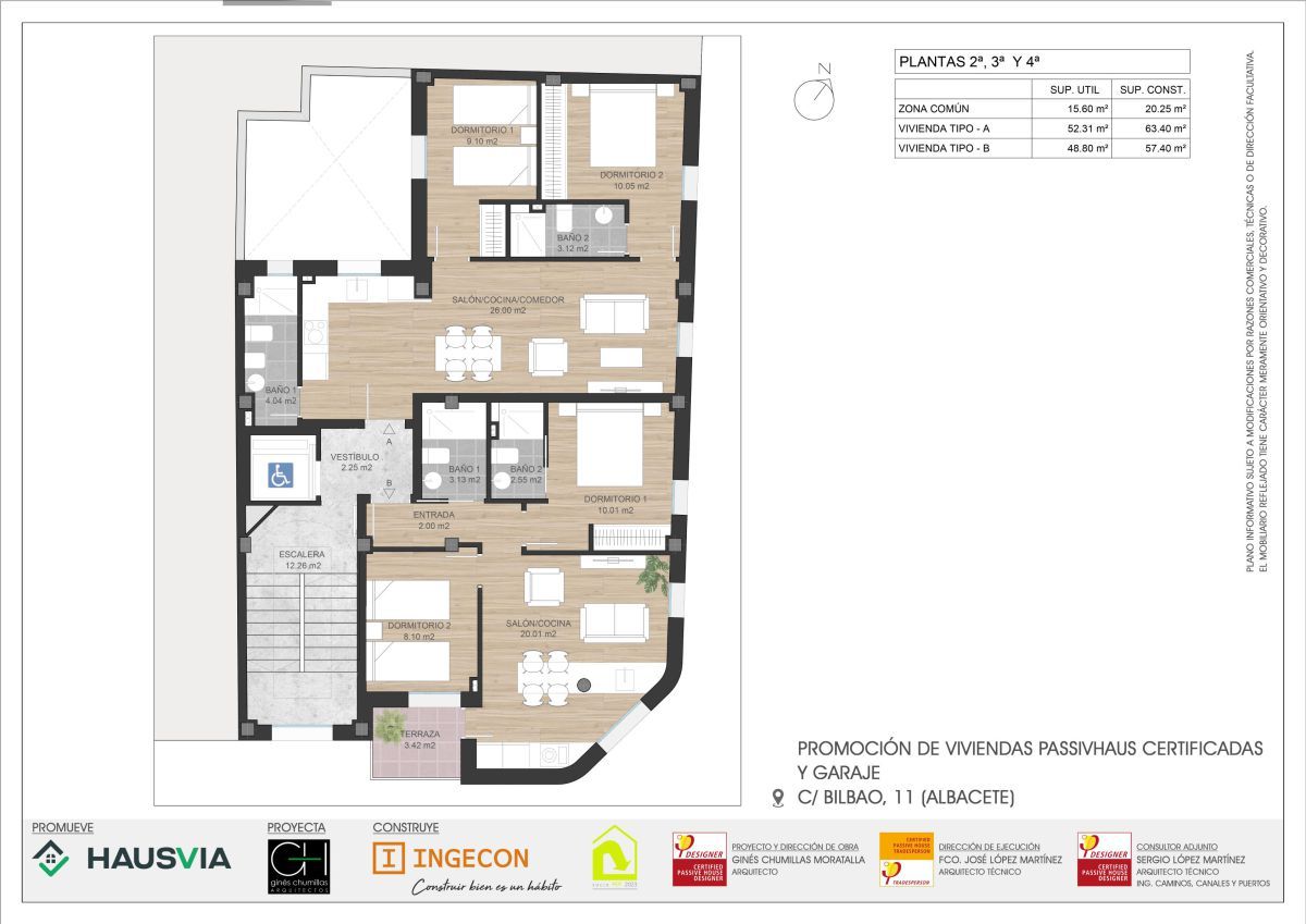 Apartament en venda en  Albacete Capital amb Calefacció i Terrassa