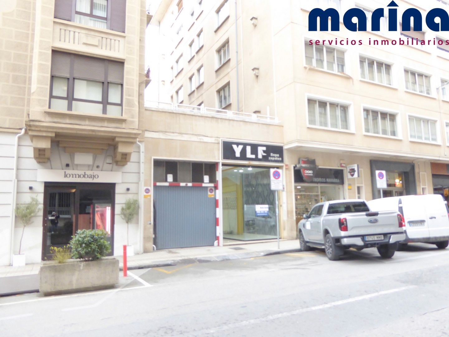 Vista exterior de Local de lloguer en  Pamplona / Iruña amb Alarma