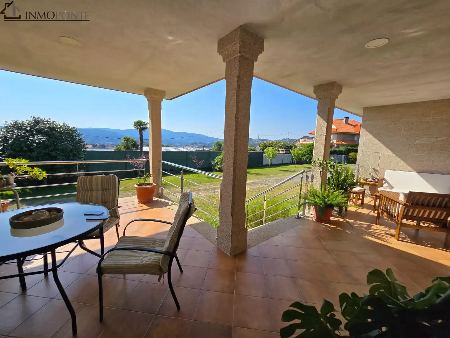 Jardí de Casa o xalet en venda en Pontevedra Capital  amb Calefacció, Jardí privat i Terrassa