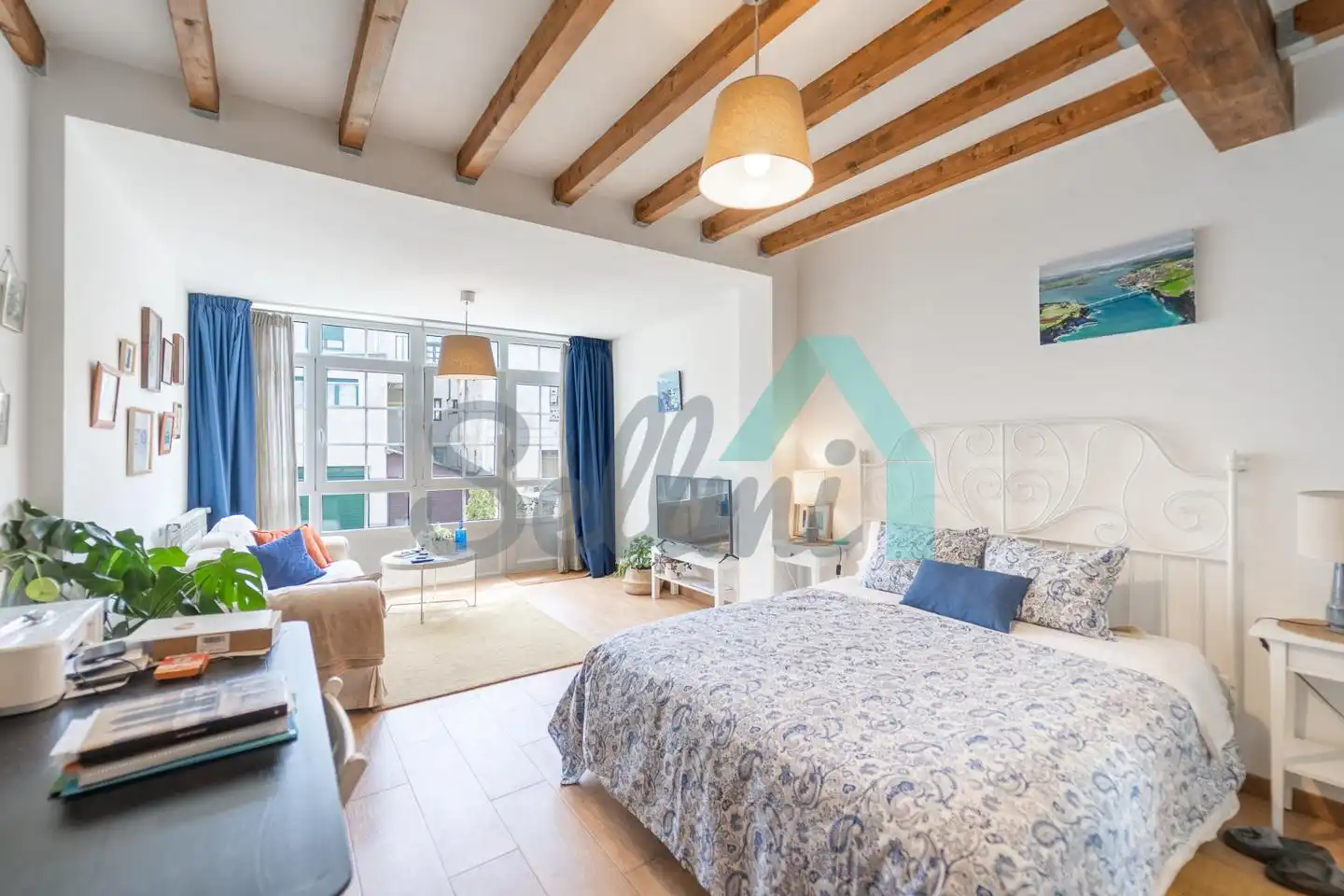 Habitación de Casa adosada en venta en Ribadeo con Calefacción, Jardín privado y Terraza