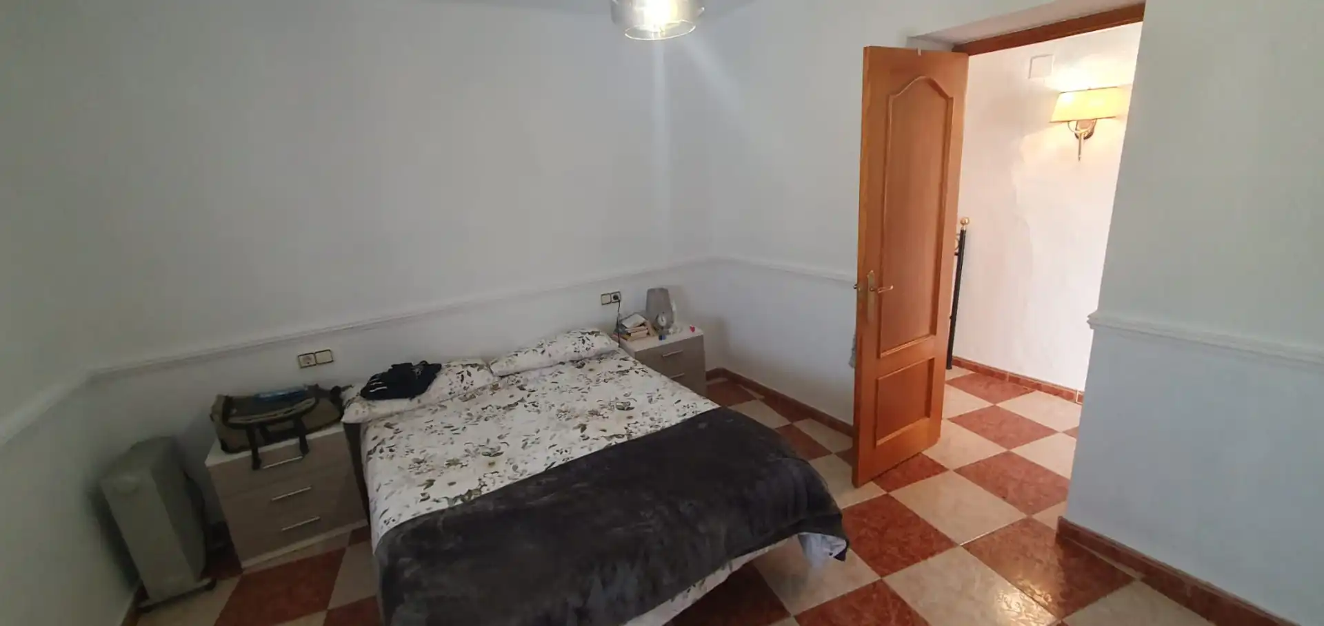 Dormitori de Casa adosada en venda en Sax amb Traster, Moblat i Forn