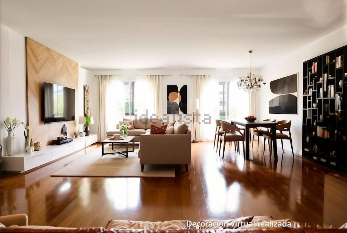 Wohnzimmer von Wohnung zum verkauf in Sopelana mit Heizung und Privatgarten