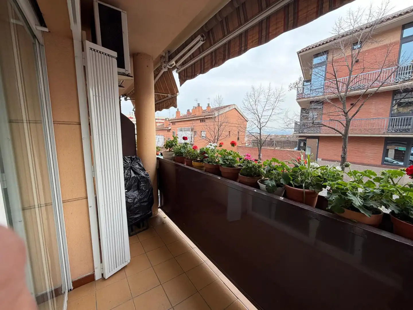 Balcony of Flat for rent in Rubí  with Air Conditioner, Furnished and Oven