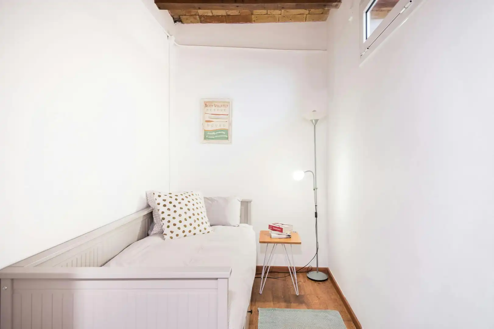 Bedroom of Flat for rent in Barcelona  with Heating, Furnished and Washing machine