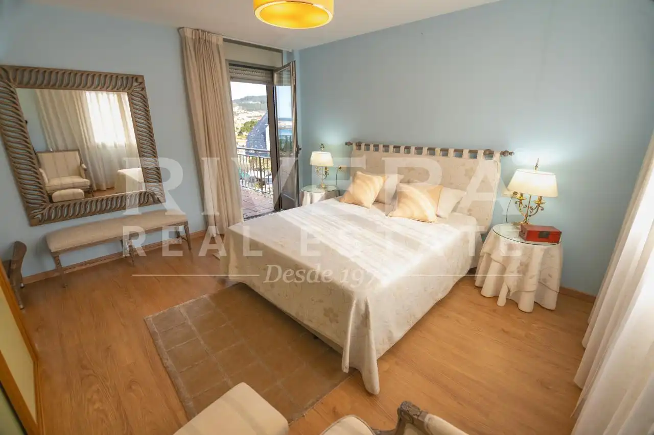 Bedroom of Detached homes for sale in Sanxenxo  with Heating, Private garden and Terrace