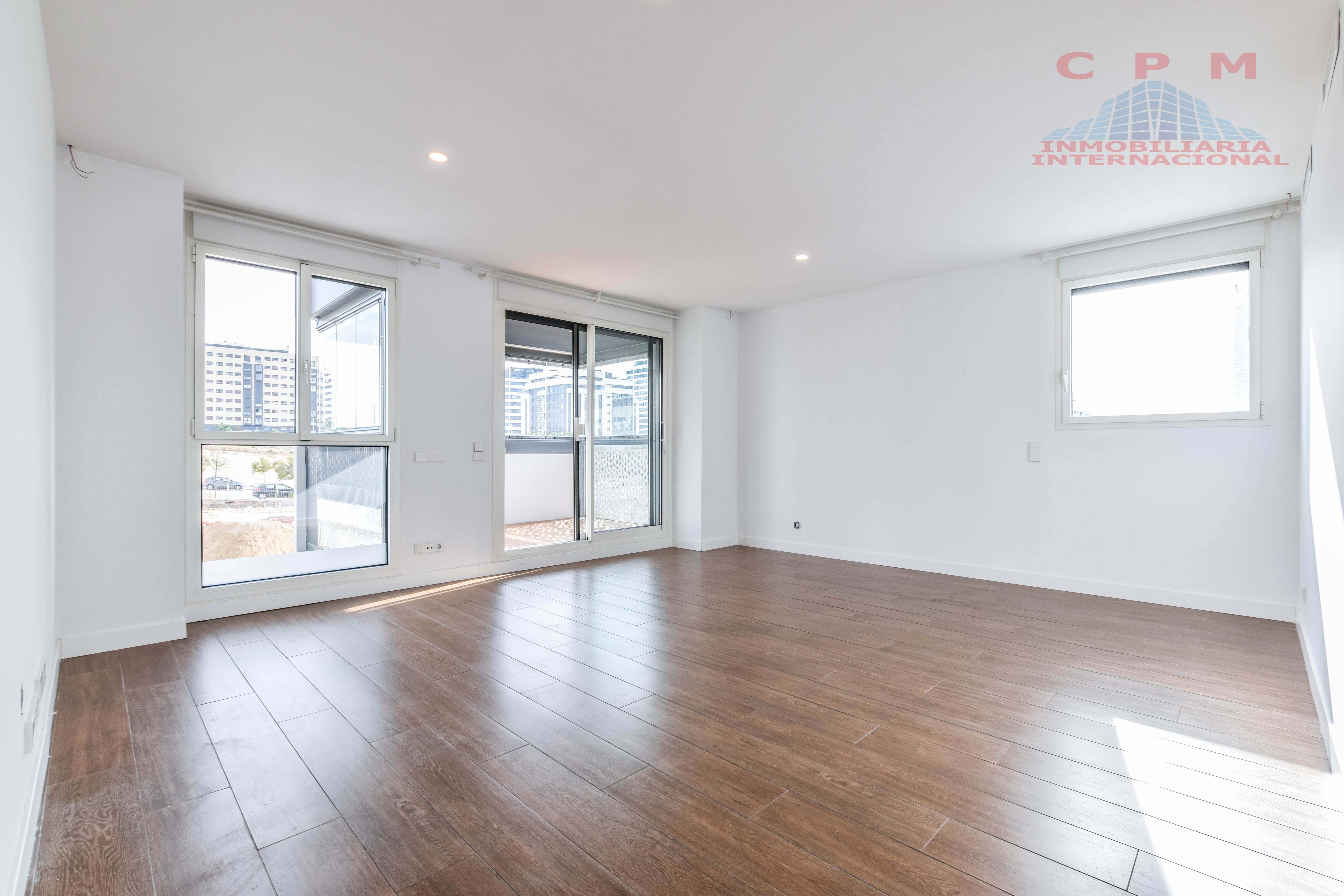 Living room of Flat to rent in  Madrid Capital  with Air Conditioner, Heating and Terrace