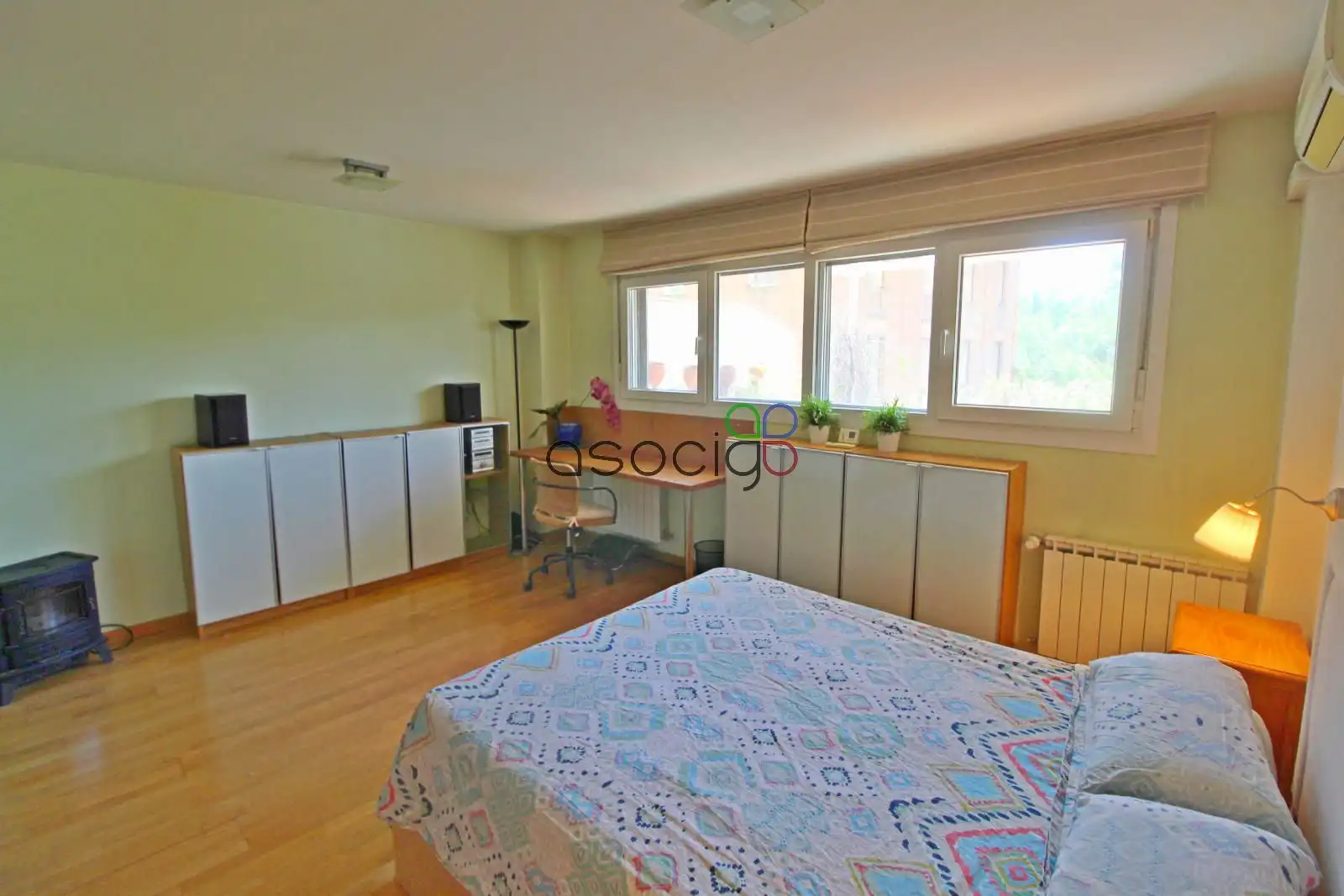 Bedroom of Flat for sale in Guadalajara  with Air Conditioner, Heating and Terrace
