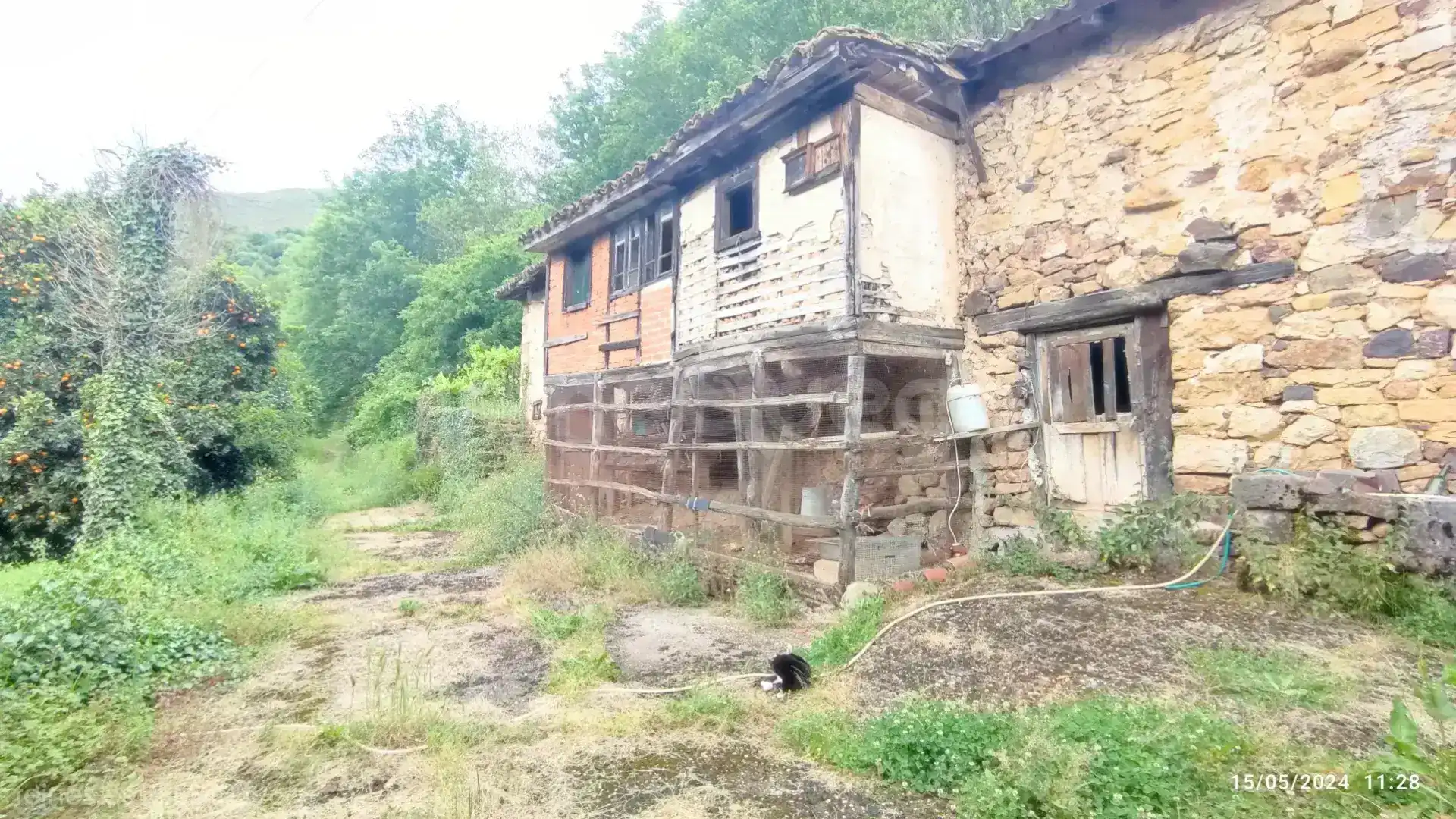 Vista exterior de Casa o xalet en venda en Grado amb Jardí privat