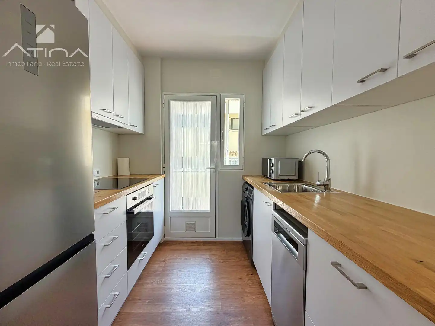 Cuina de Apartament en venda en Jávea / Xàbia amb Aire condicionat, Calefacció i Jardí privat