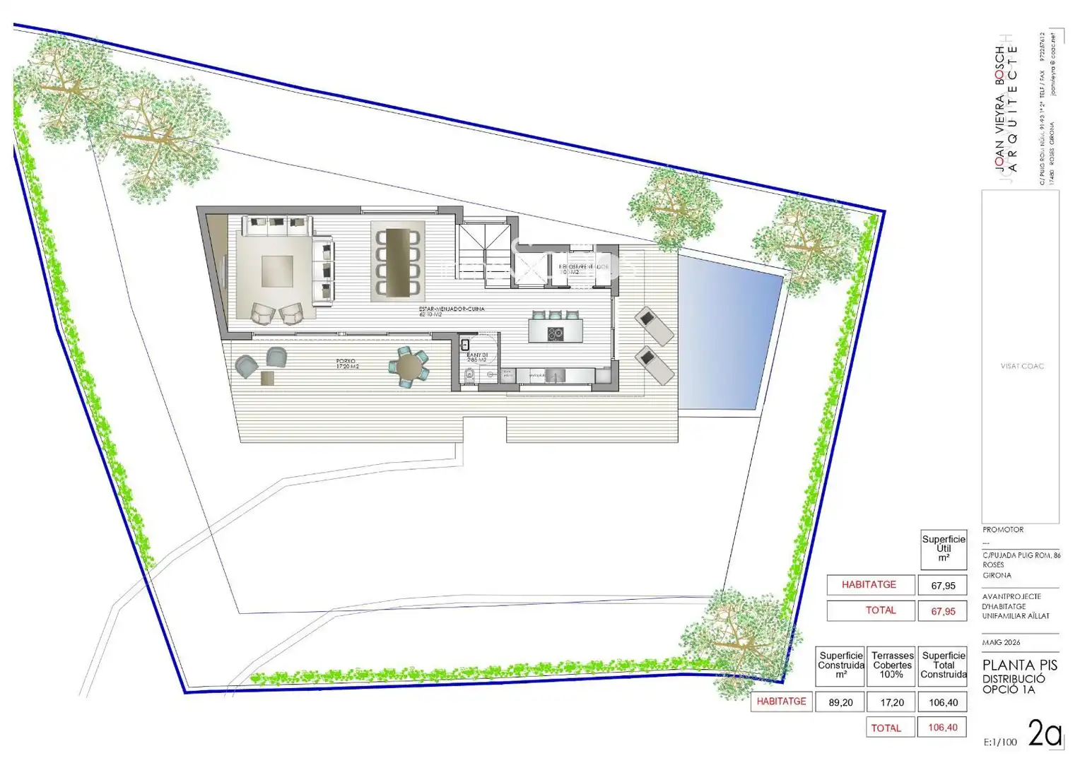 Terreno en venta en Roses