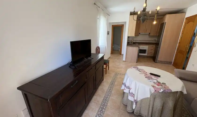 Sala de estar de Ático en venta en Carboneras con Aire acondicionado, Calefacción y Terraza