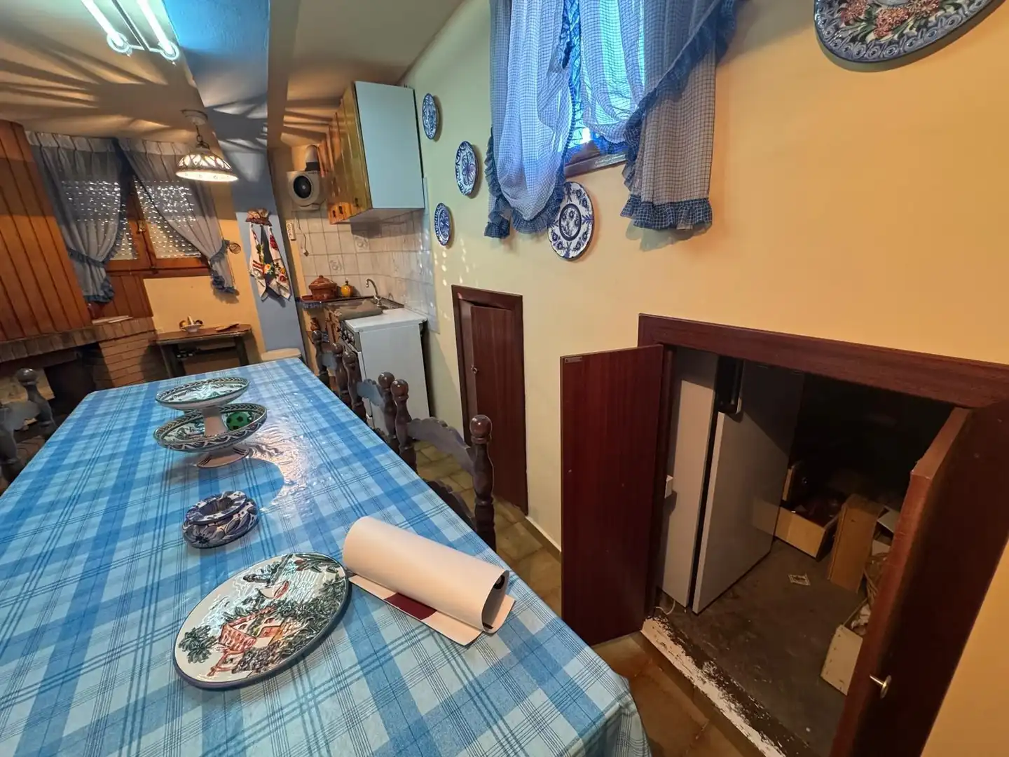 Küche von Wohnung zum Verkauf in Illueca mit Klimaanlage, Heizung und Terrasse