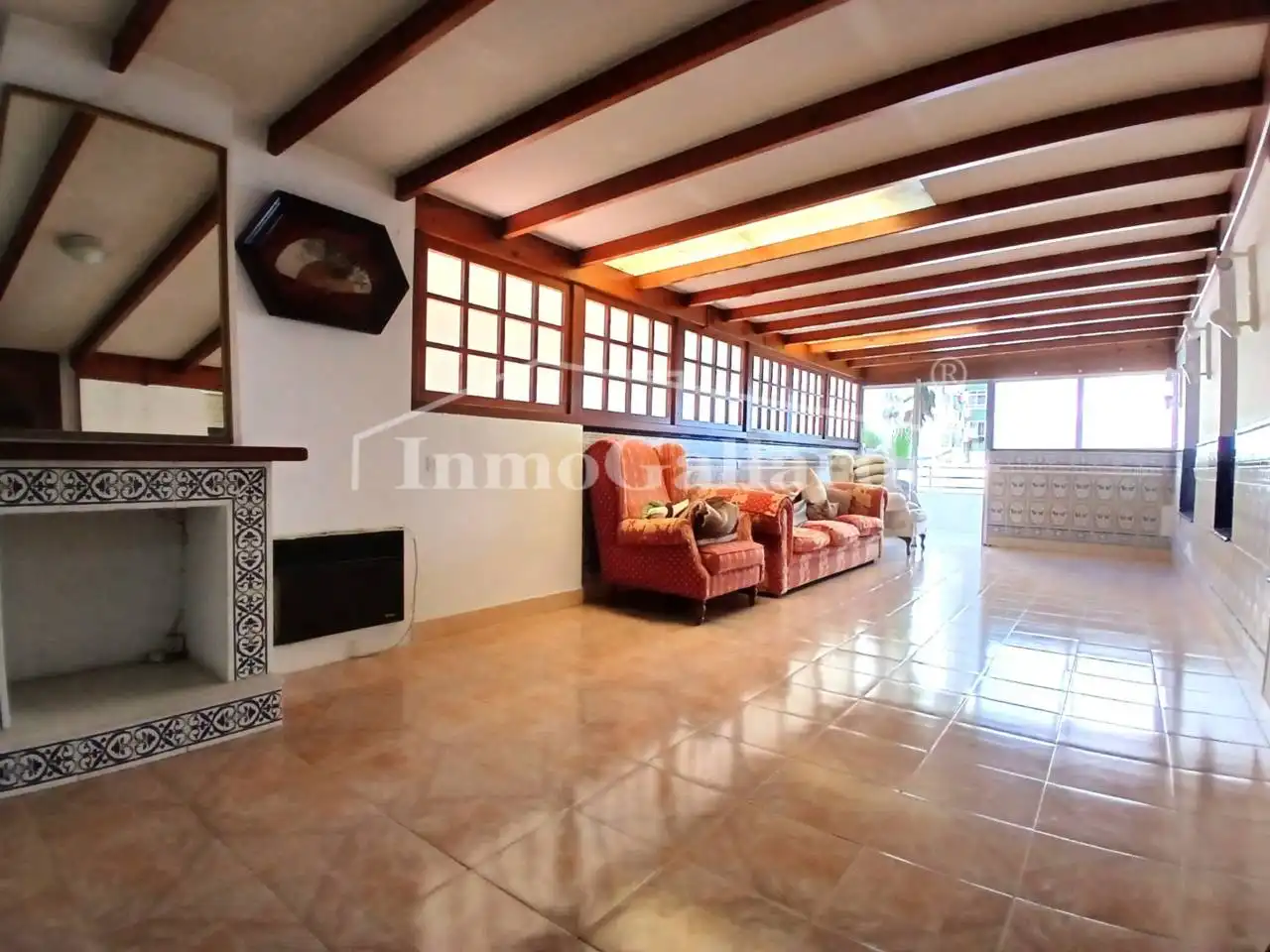 Living room of Flat for rent in Málaga  with Terrace