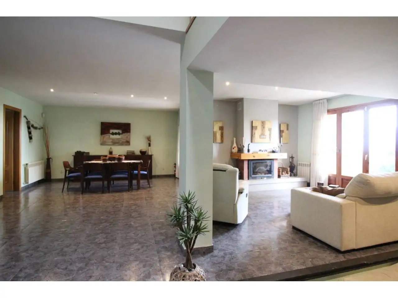 Sala de estar de Casa o chalet en venta en Castellar del Vallès con Calefacción, Jardín privado y Terraza