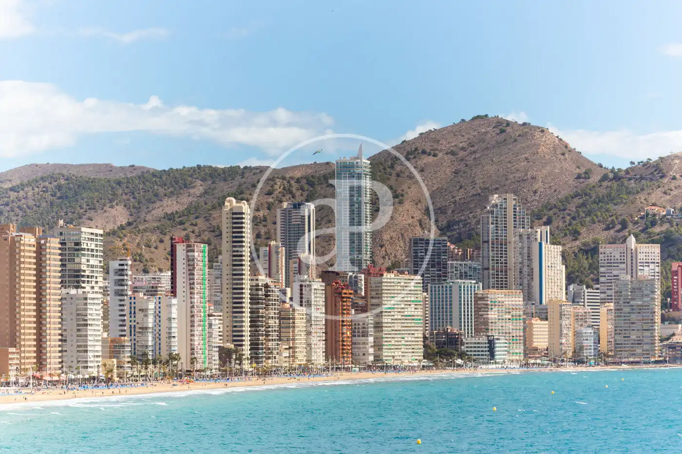 Exterior view of Flat for rent in Benidorm  with Air Conditioner, Heating and Terrace