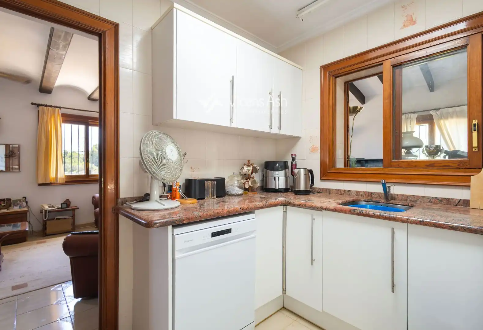 Kitchen of Houses for sale in Gata de Gorgos  with Air Conditioner, Heating and Storage room