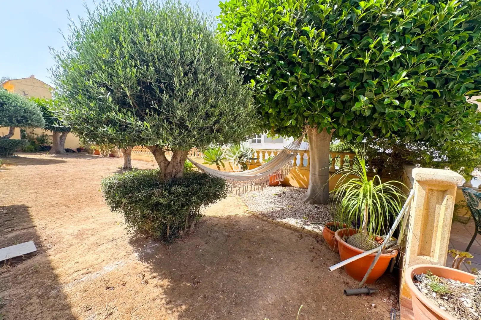 Jardí de Finca rústica de lloguer en San Miguel de Salinas amb Aire condicionat, Jardí privat i Terrassa