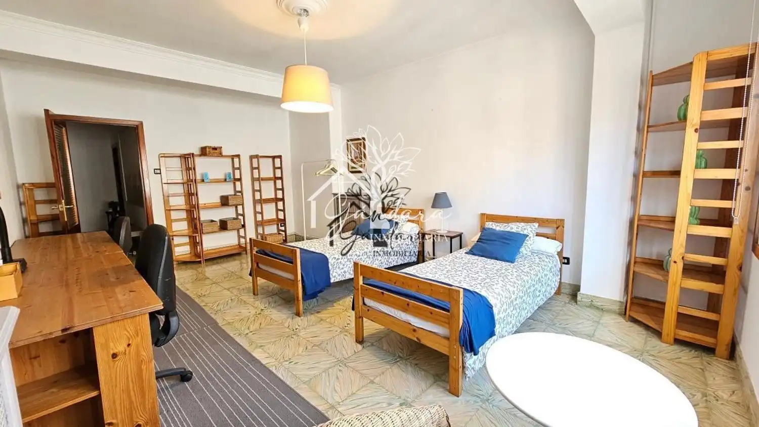 Bedroom of Flat for rent in Ferrol  with Heating, Furnished and Oven