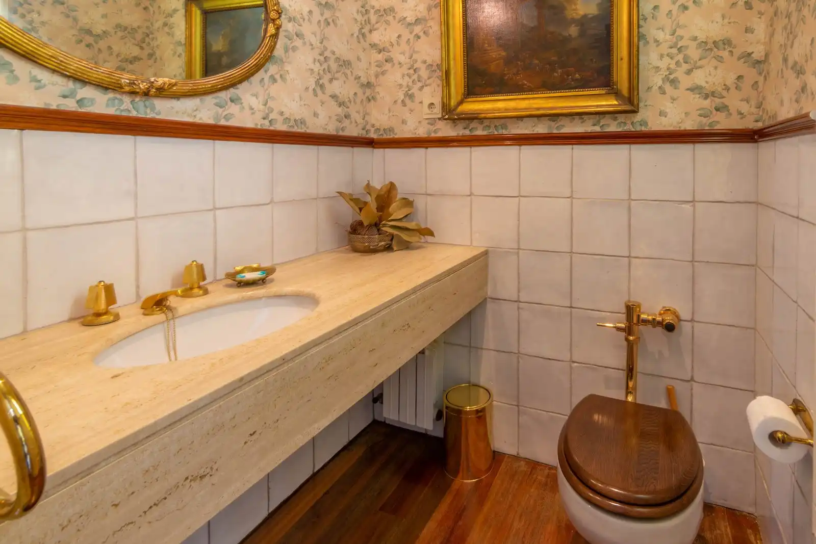 Baño de Finca rústica en venta en Gordexola con Calefacción, Jardín privado y Terraza