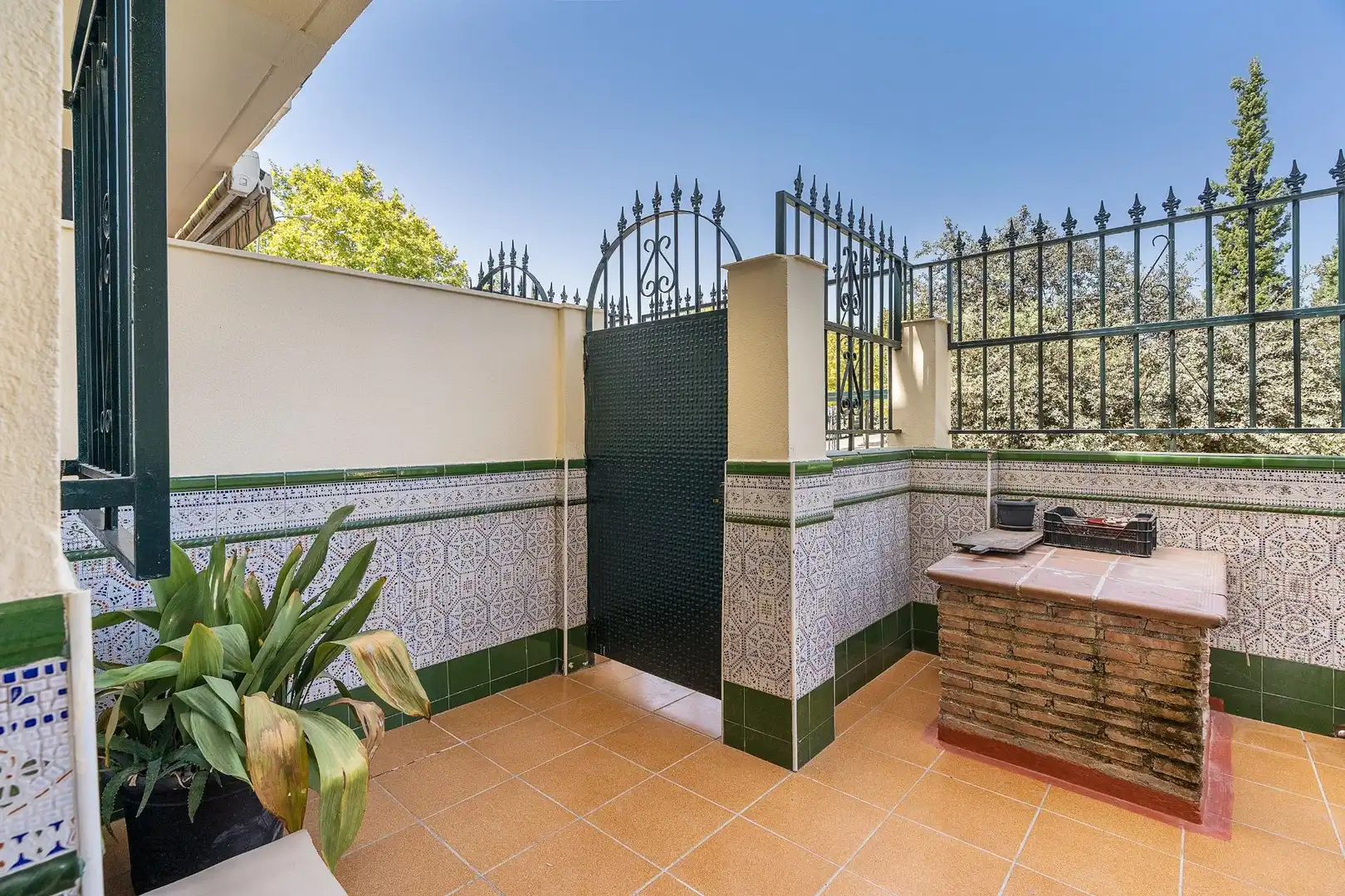 Jardín de Casa adosada en venta en Norte