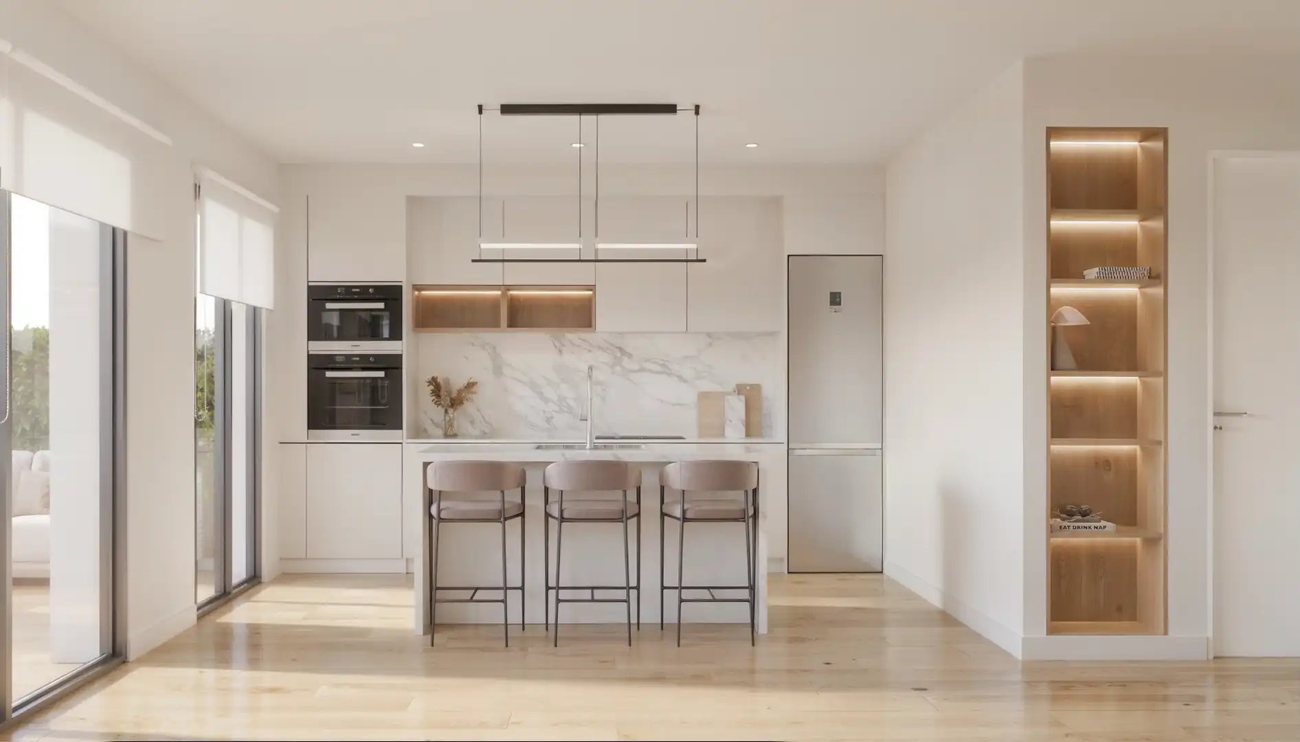 Piso de obra nueva con piscina en venta en Partida Buena Vista 10, imagen 5