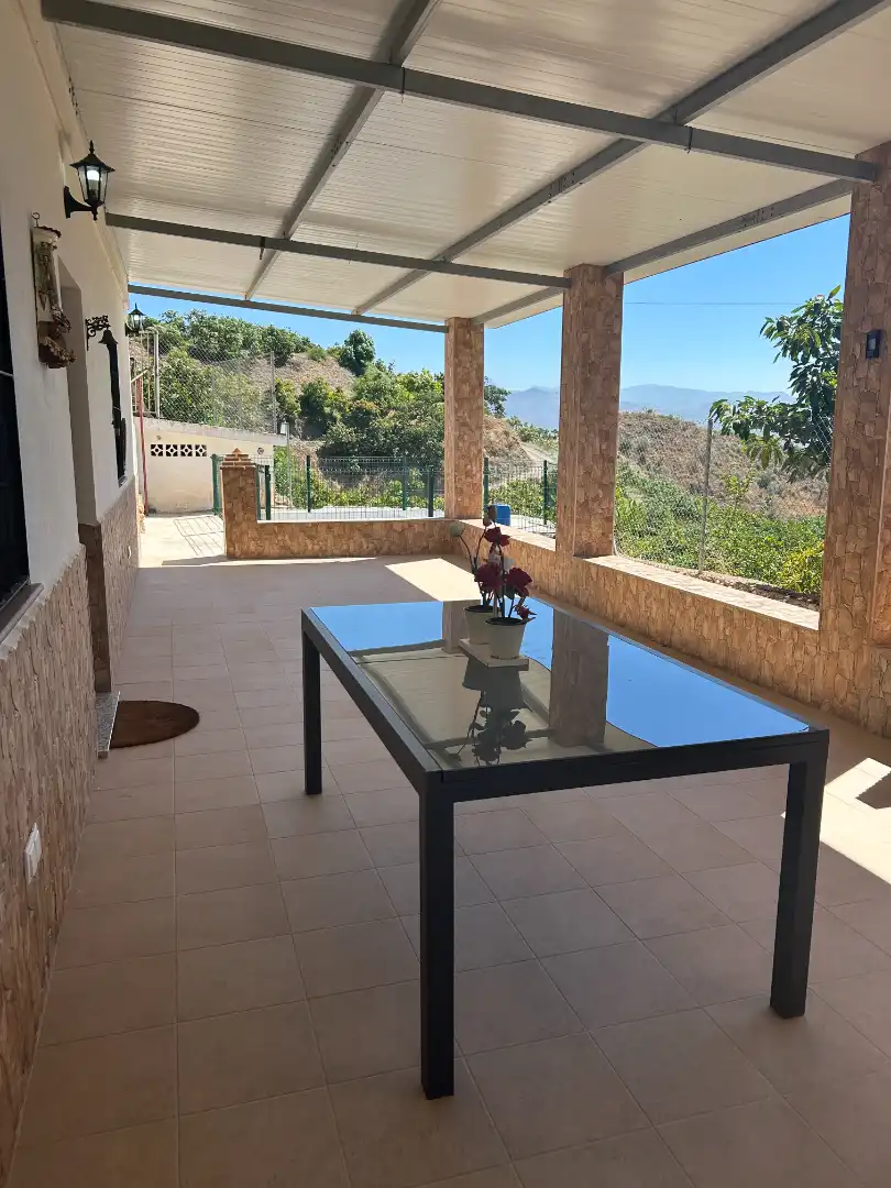 Terrasse von Country house zur Miete in Vélez-Málaga mit Klimaanlage, Heizung und Terrasse