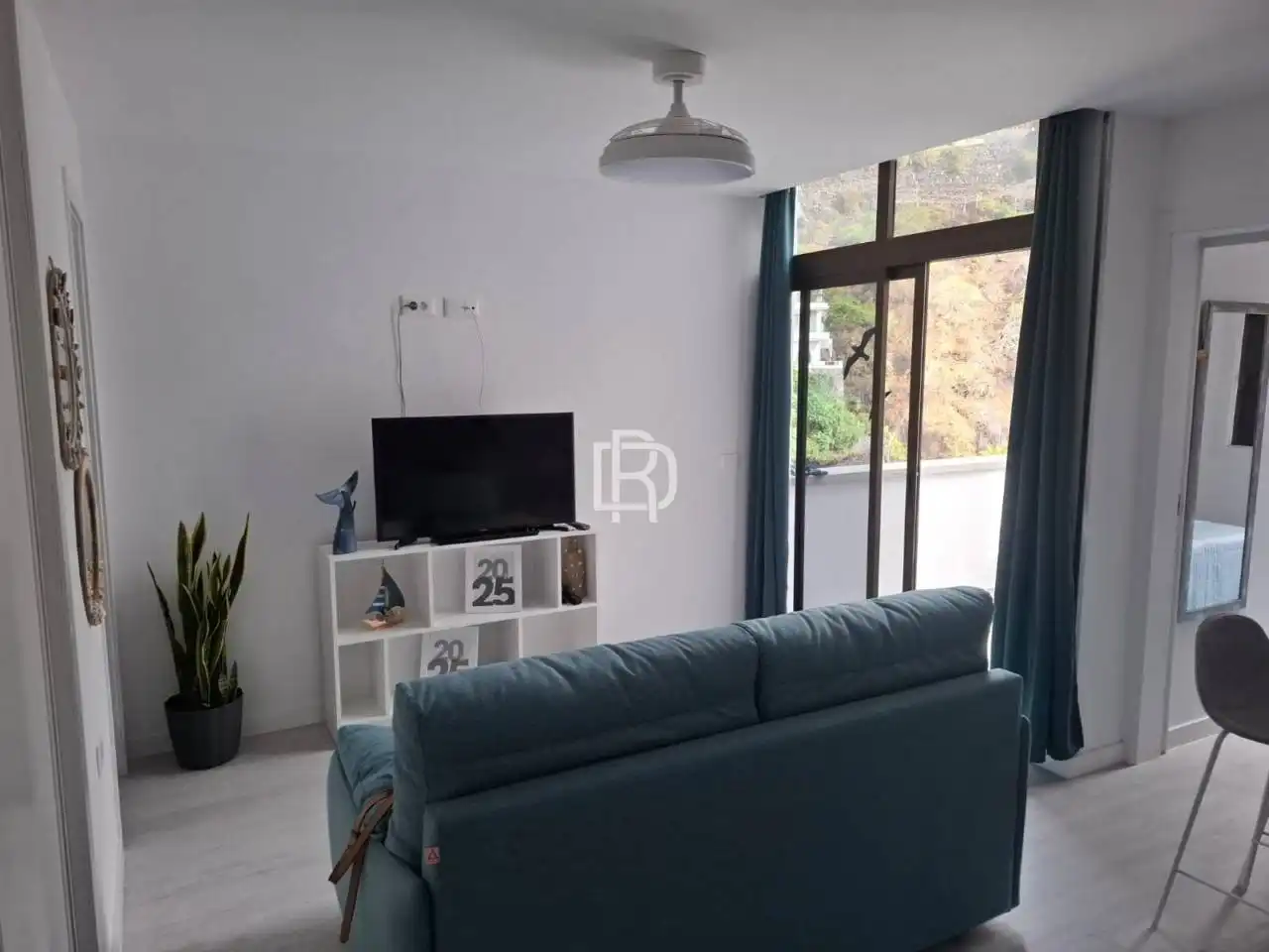 Living room of Flat for rent in Icod de los Vinos  with Furnished and Balcony
