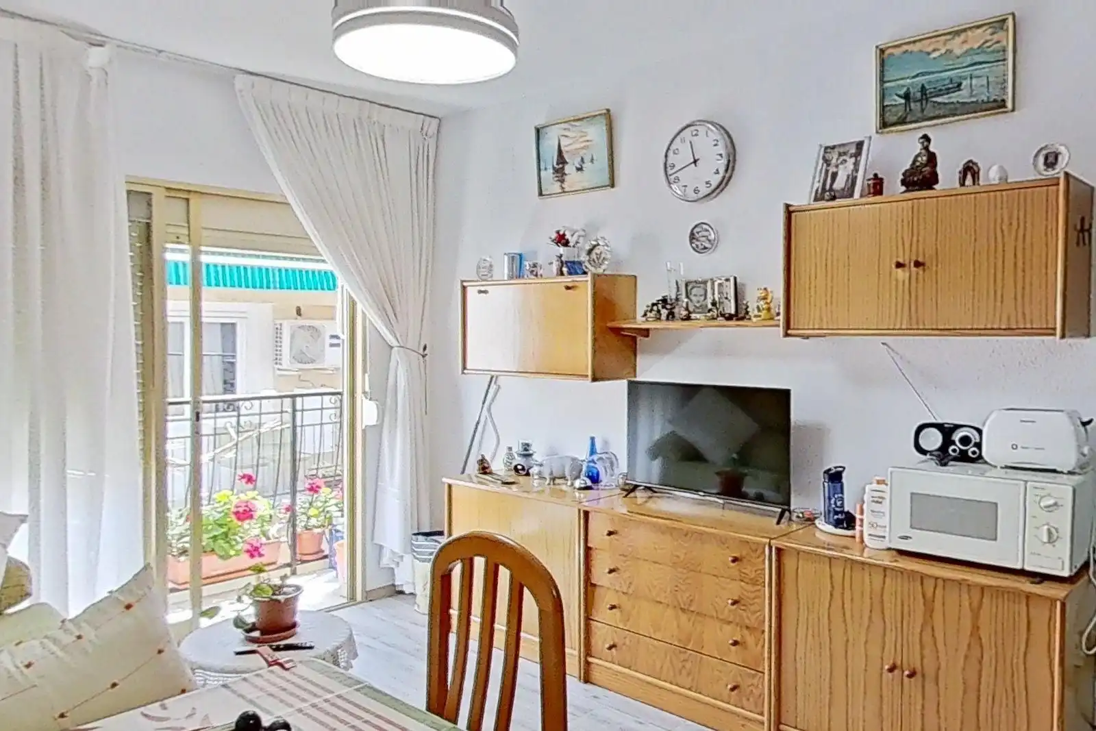 Wohnzimmer von Wohnungen zum Verkauf in Benidorm mit Klimaanlage, Heizung und Terrasse