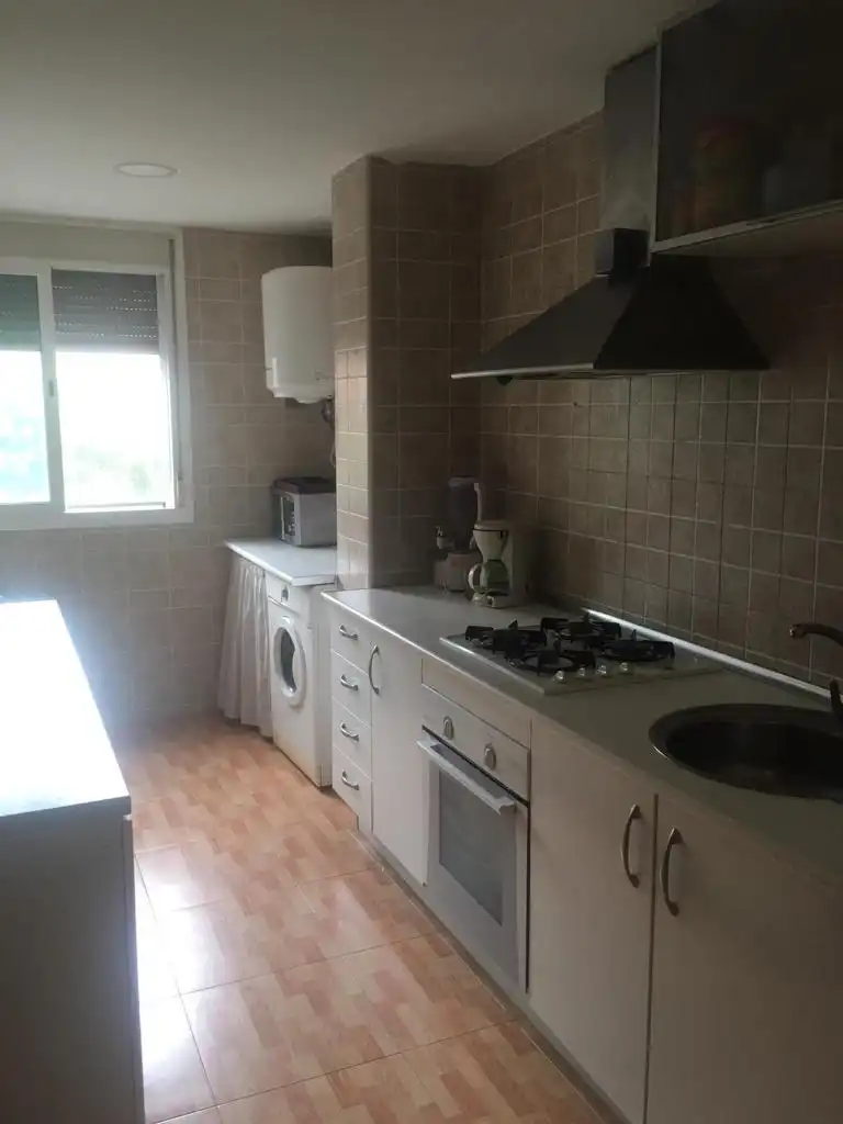 Kitchen of Flat for rent in Melilla  with Furnished, Oven and Washing machine
