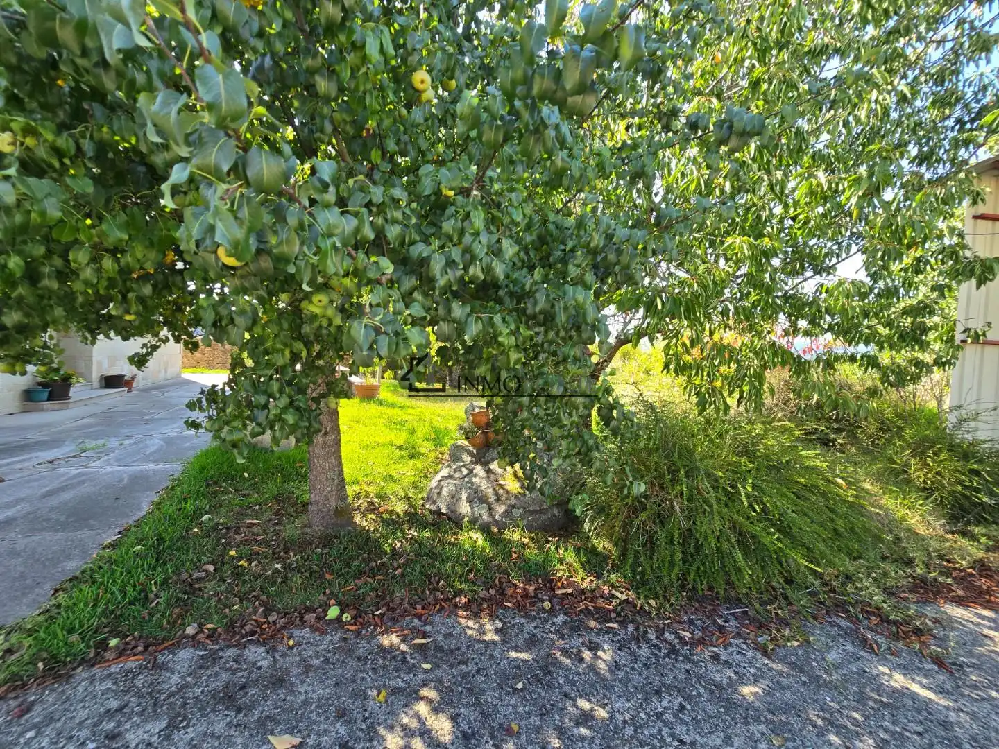 Vista exterior de Casa o xalet en venda en Valga amb Calefacció, Jardí privat i Terrassa