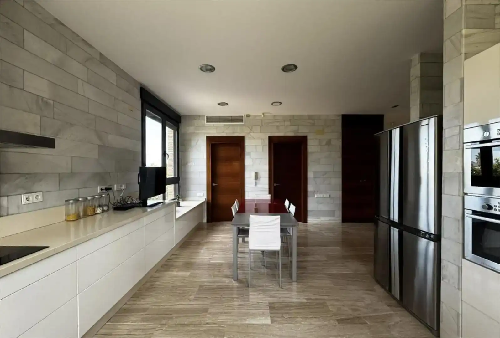 Cocina de Casa o chalet en venta en  Murcia Capital con Aire acondicionado, Piscina y Balcón