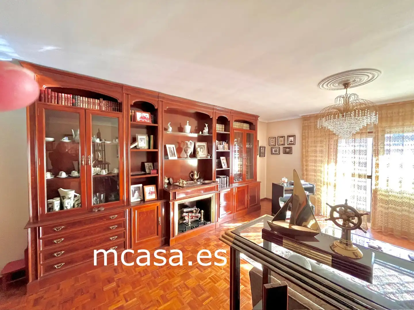Sala d'estar de Pis en venda en Vigo  amb Calefacció, Parquet i Traster