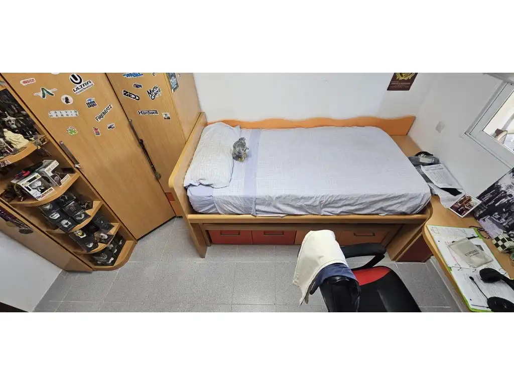 Bedroom of Flat for sale in Málaga  with Terrace